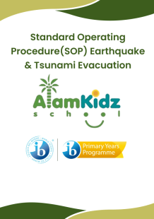 Standard Operating Procedure(SOP) Earthquake & Tsunami Evacuation​